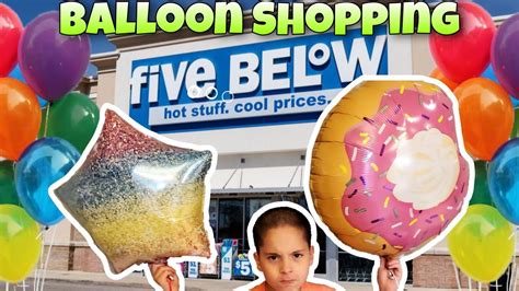 five below helium balloons|five below ear balloons.